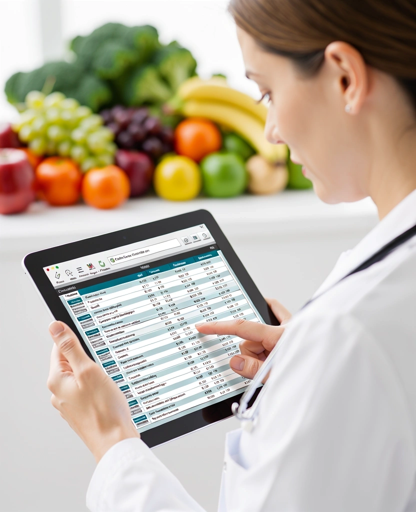 Analiza danych żywieniowych